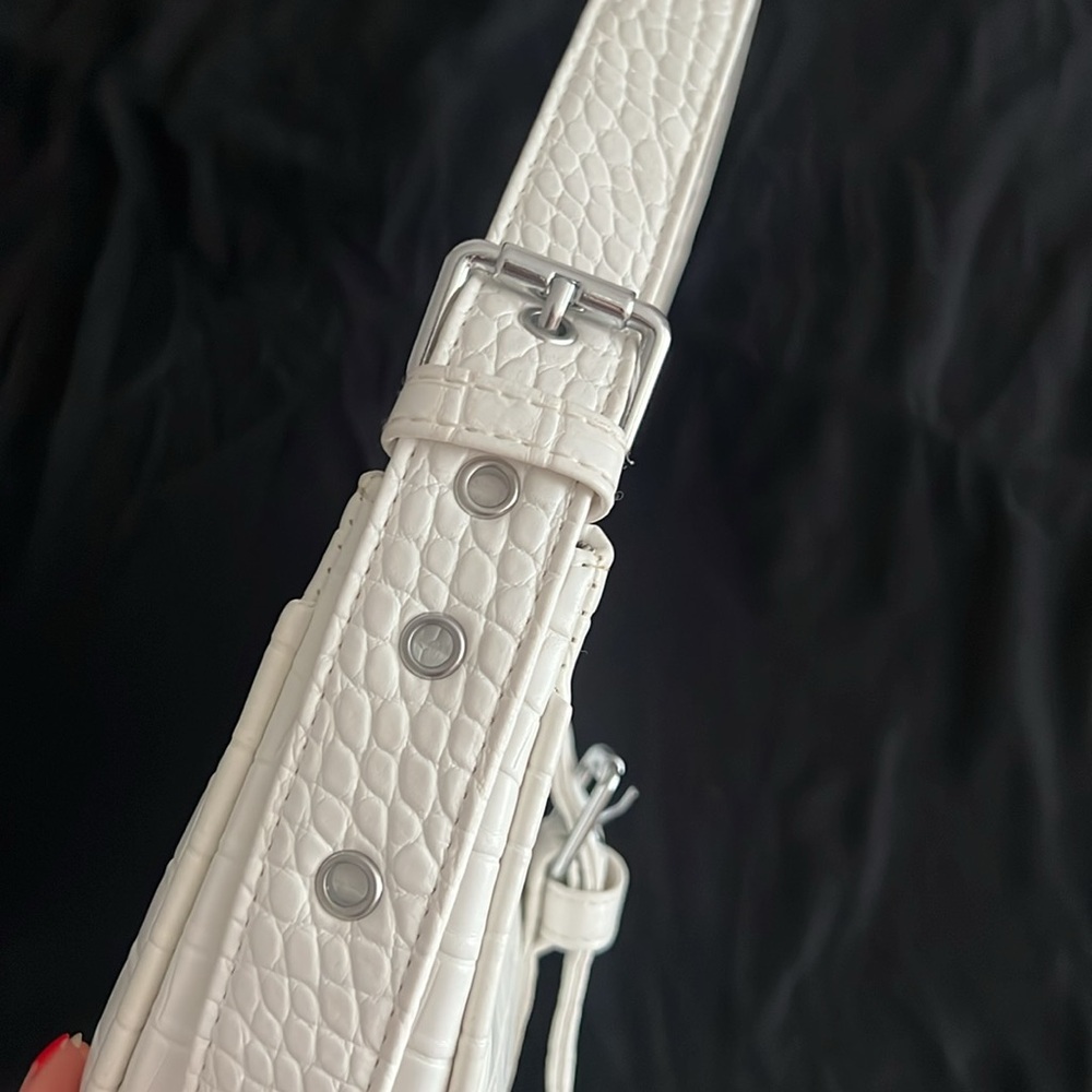 Princess Polly White Saddle Purse Handbag - Picture 4 of 6